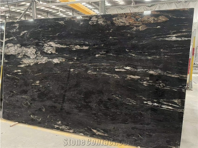 Star Black Marble Tiles & Slabs Wall Cover